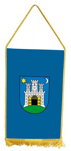 Stolna zastava grada Zagreba, 10x20 bez stalka